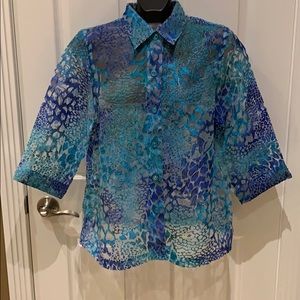 Blouse pretty sheer